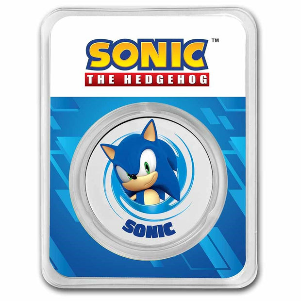 Sonic the Hedgehog 1oz Silver