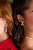 Nutcracker & Snowflake Drop Earrings