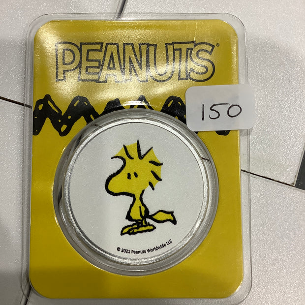 Peanuts Woodstock 1oz Silver
