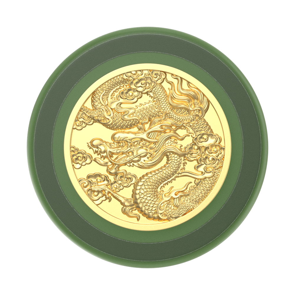 PopSockets MagSafe Phone Grip - Enamel Dragon