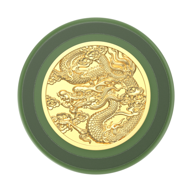 PopSockets MagSafe Phone Grip - Enamel Dragon