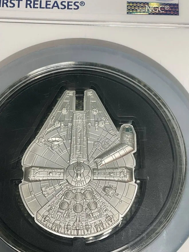 Star Wars Millennium Falcon 3oz Silver 2024