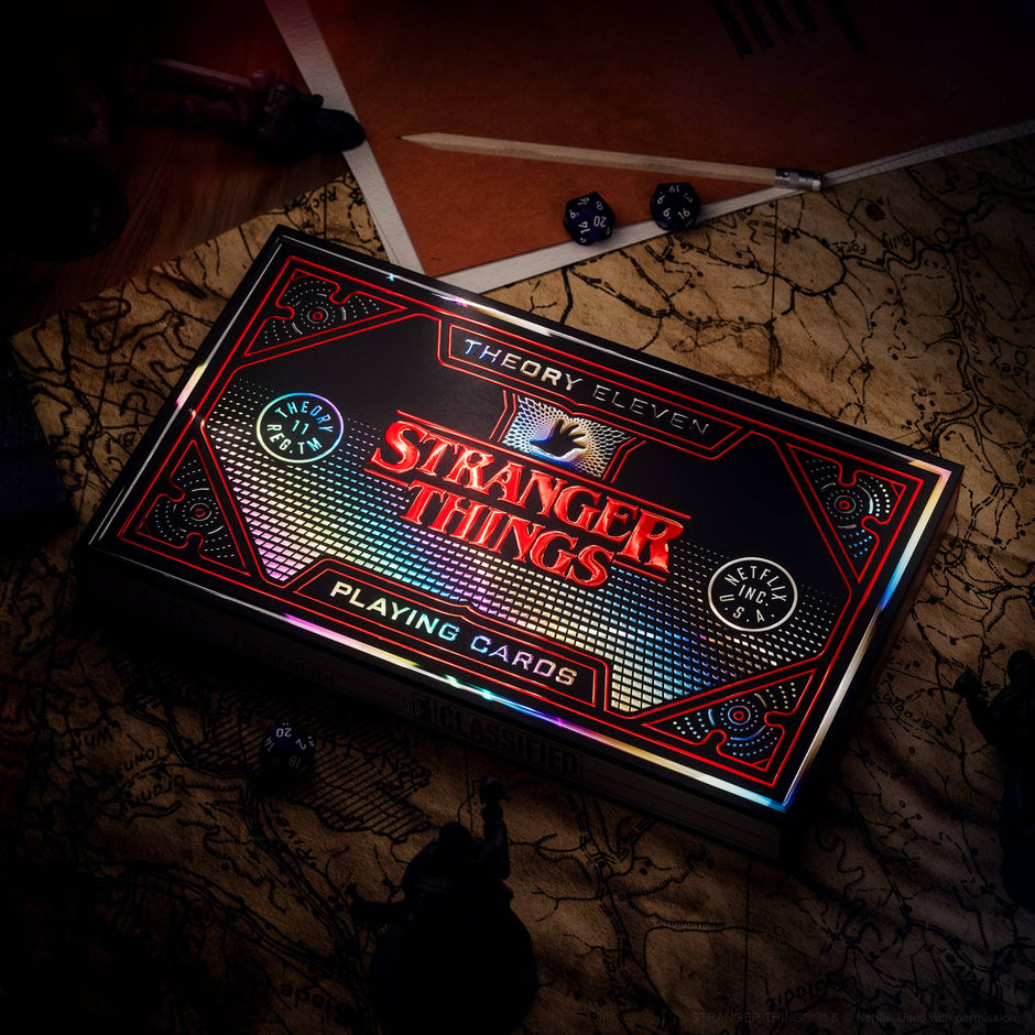 Stranger Things Playing Cards