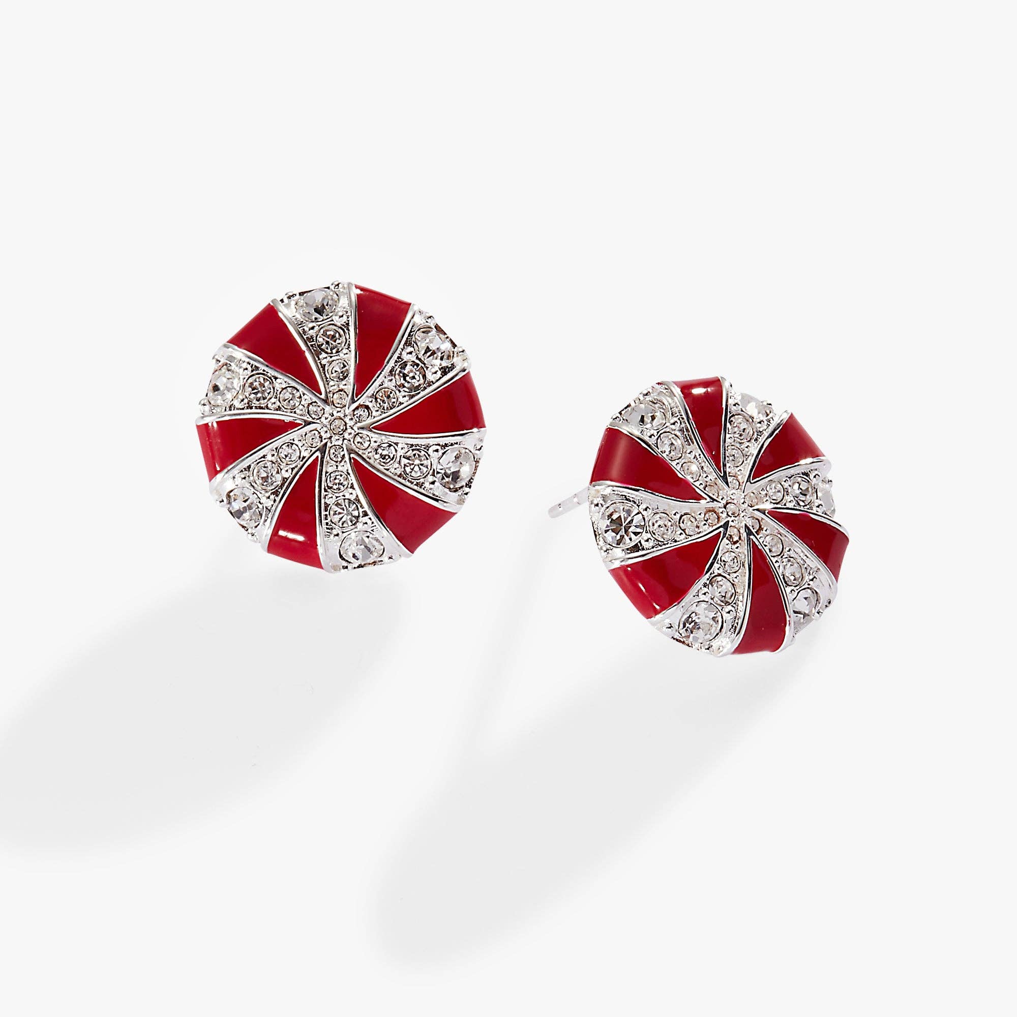 Holiday Peppermint Candy Earrings