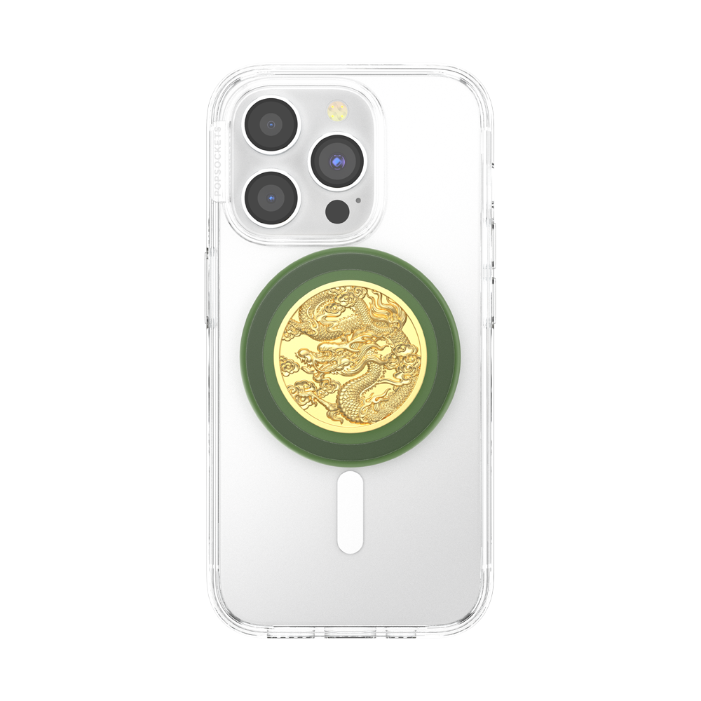 PopSockets MagSafe Phone Grip - Enamel Dragon