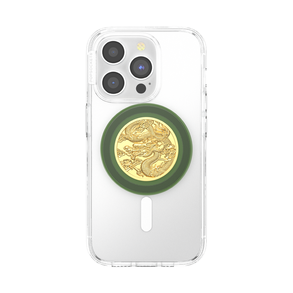 PopSockets MagSafe Phone Grip - Enamel Dragon