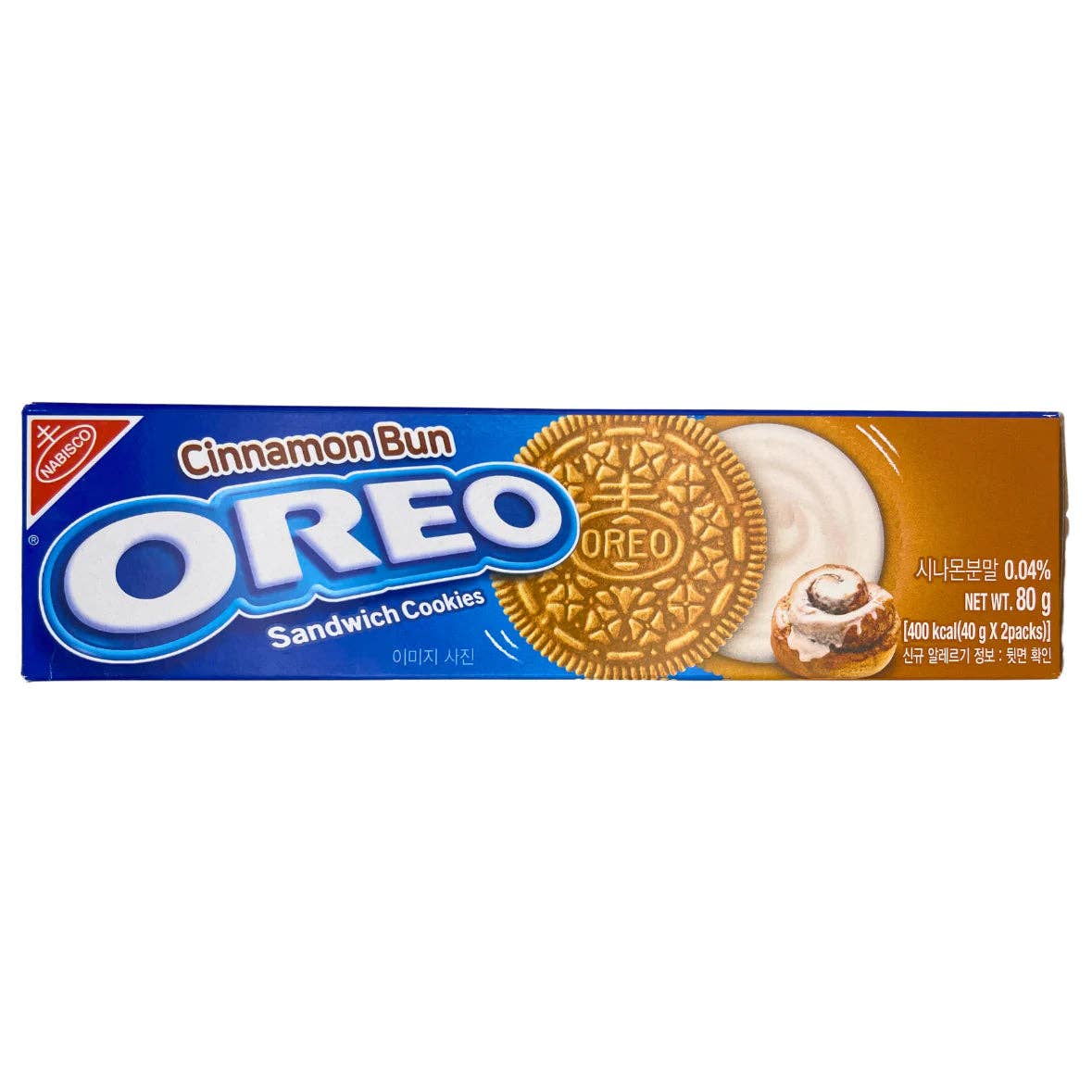 Oreo Cookie Cinnamon Bun 80g (Korea)