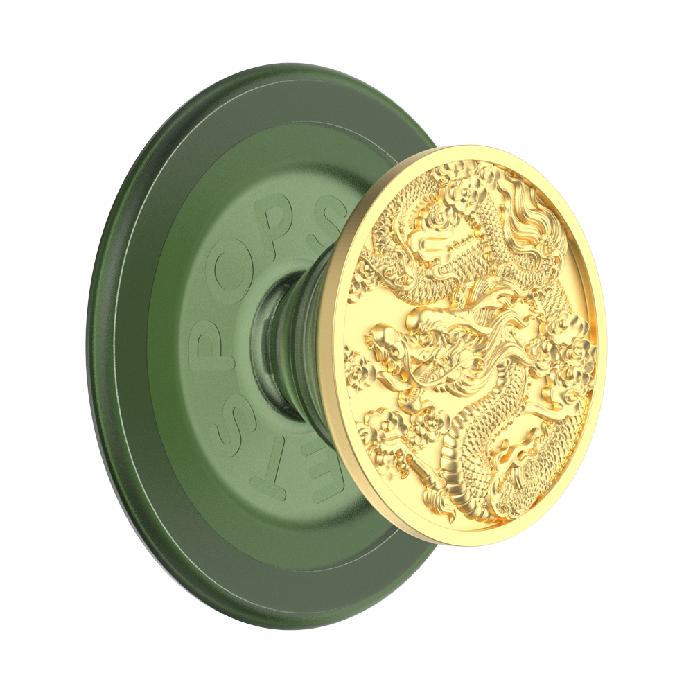 PopSockets MagSafe Phone Grip - Enamel Dragon