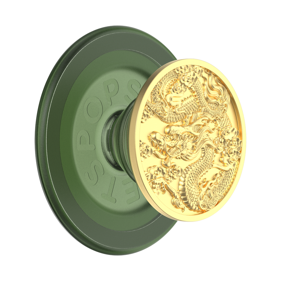 PopSockets MagSafe Phone Grip - Enamel Dragon