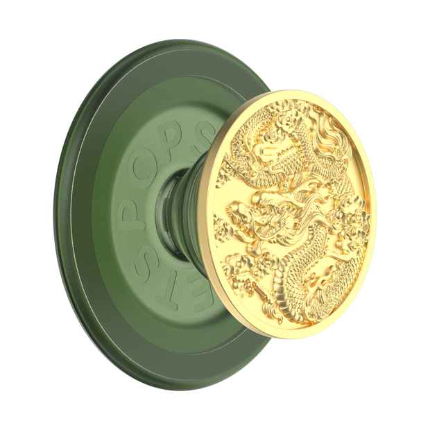 PopSockets MagSafe Phone Grip - Enamel Dragon