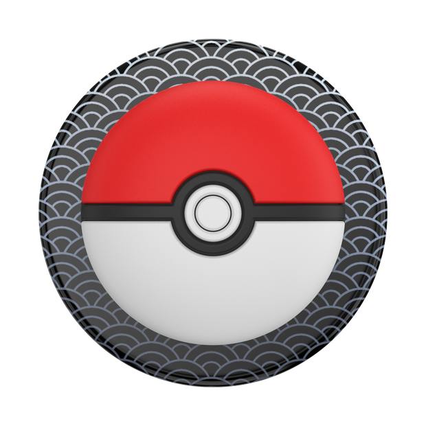 PopSockets MagSafe Phone Grip - Puffy Poké Ball Seigaiha