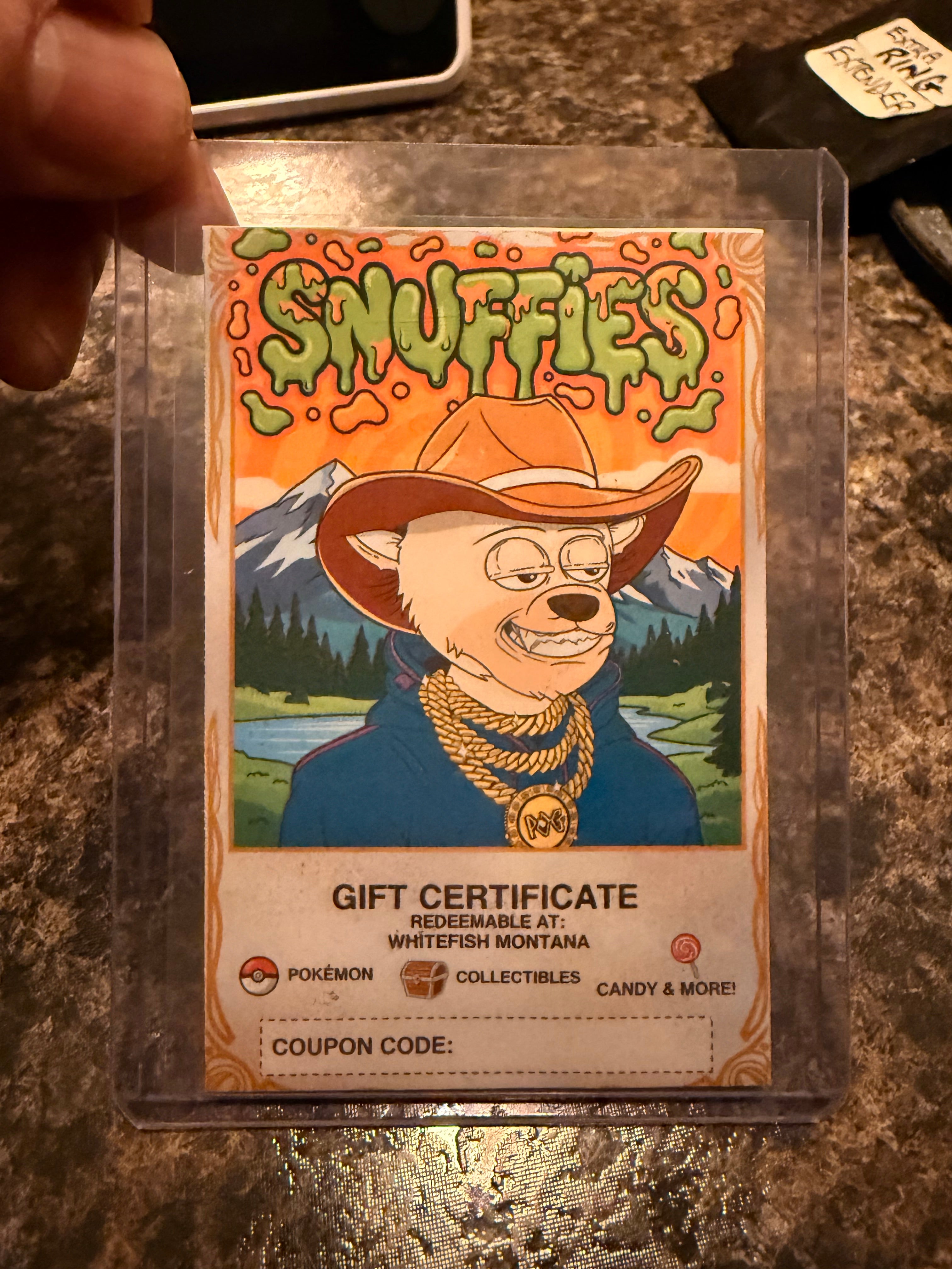 SNUFFiES Gift Certificate