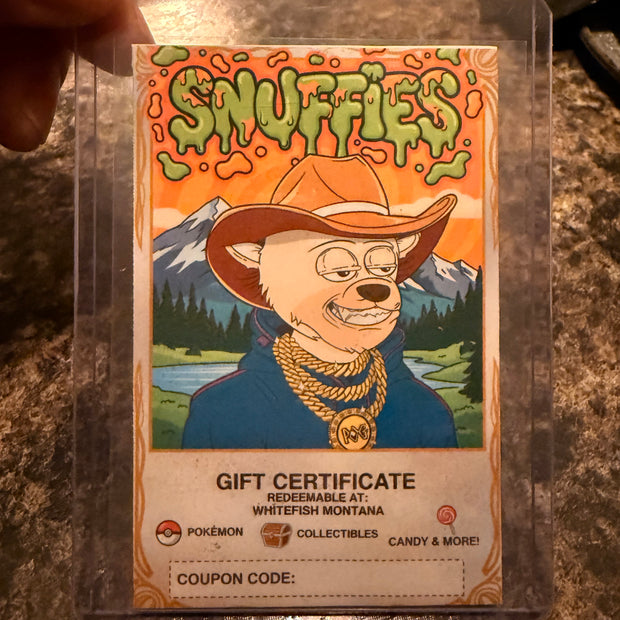SNUFFiES Gift Certificate