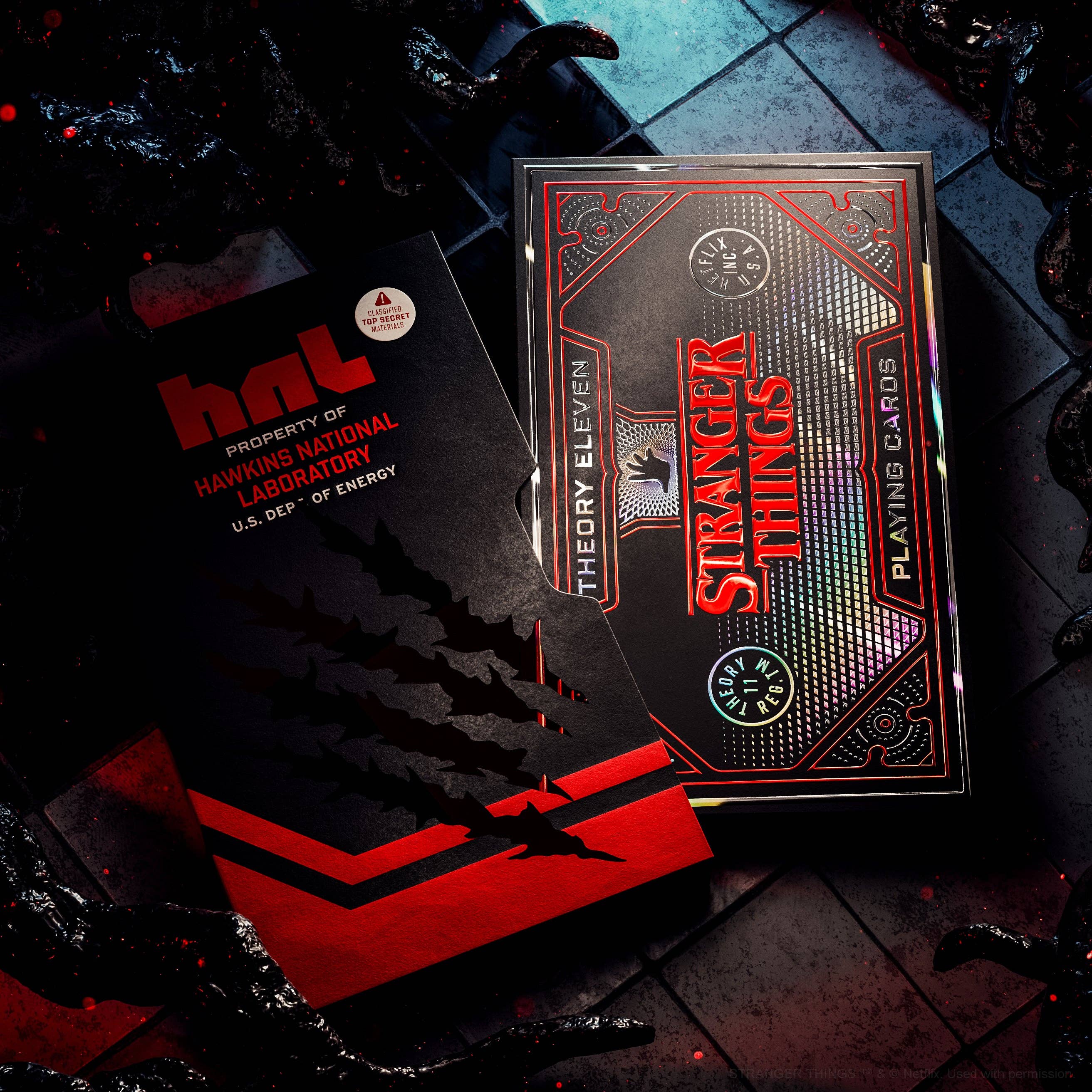 Stranger Things Playing Cards