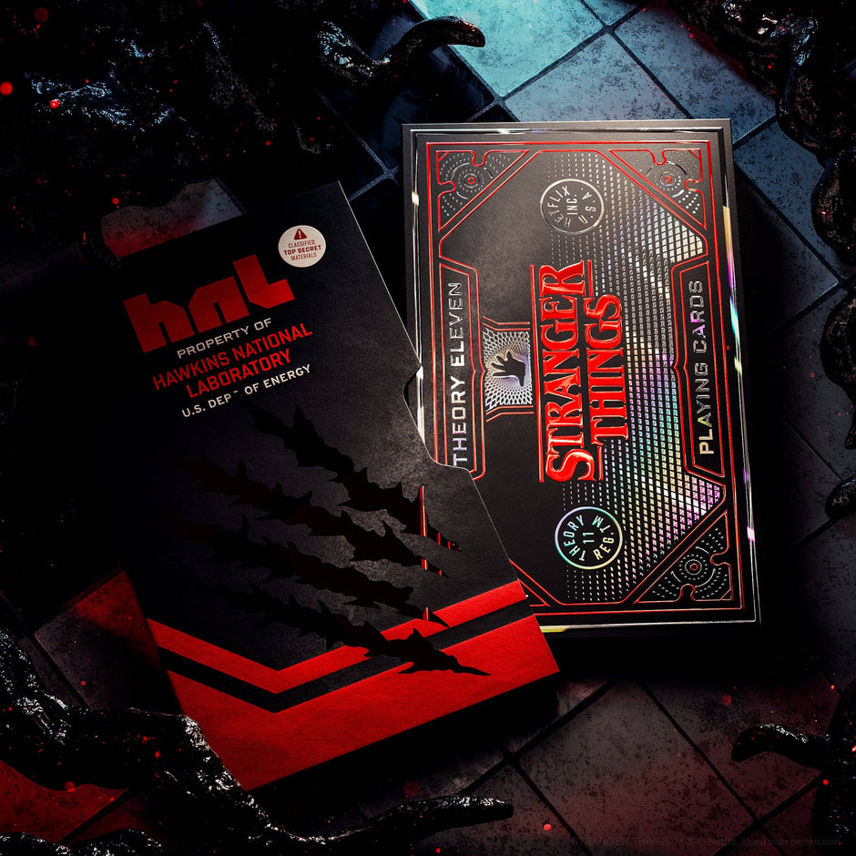 Stranger Things Playing Cards