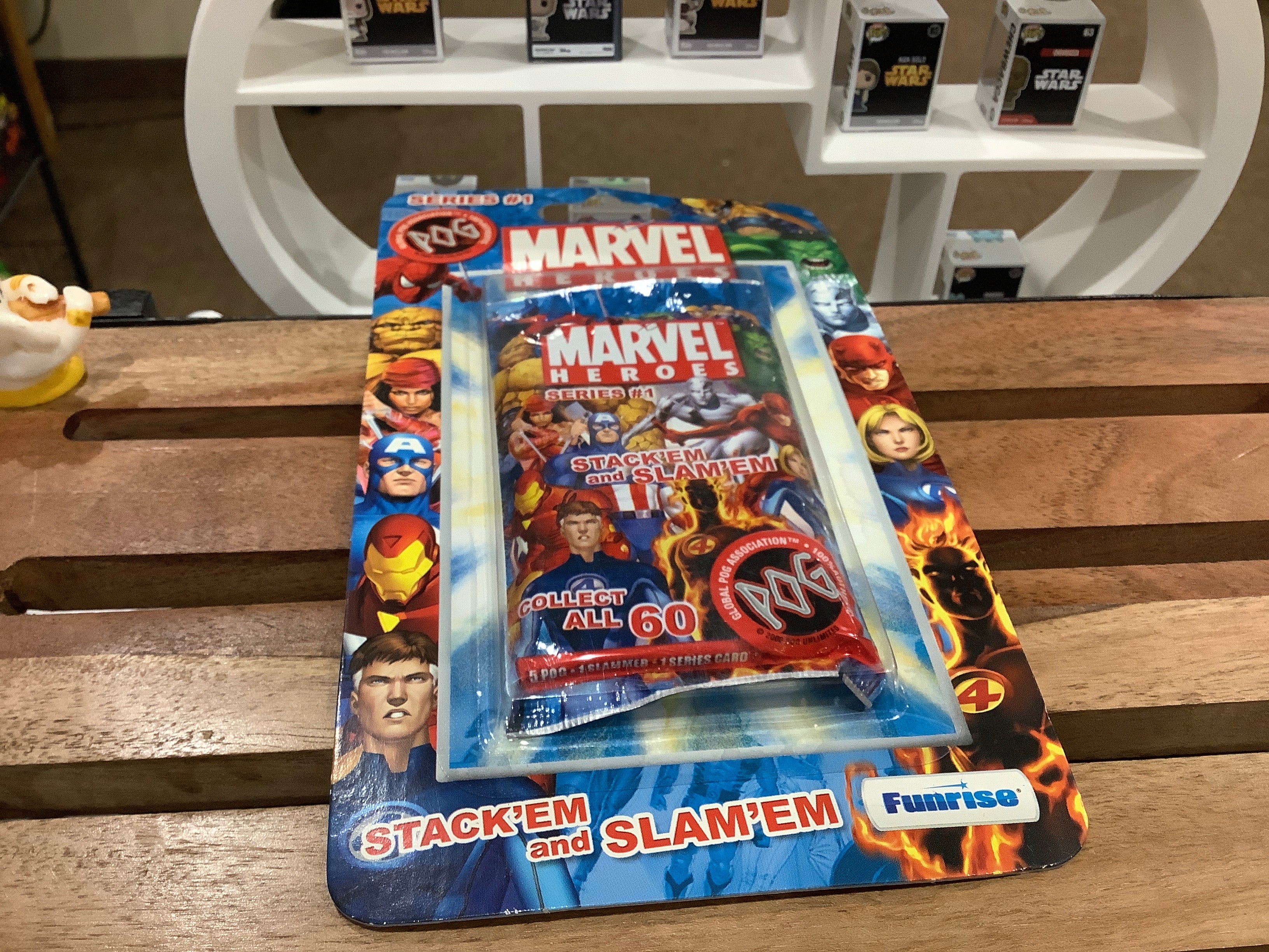 Marvel heroes pog sleeve pack