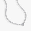 SUPERMAN™ Pave Logo Necklace