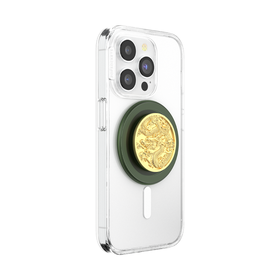PopSockets MagSafe Phone Grip - Enamel Dragon