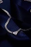 SUPERMAN™ Pave Logo Necklace