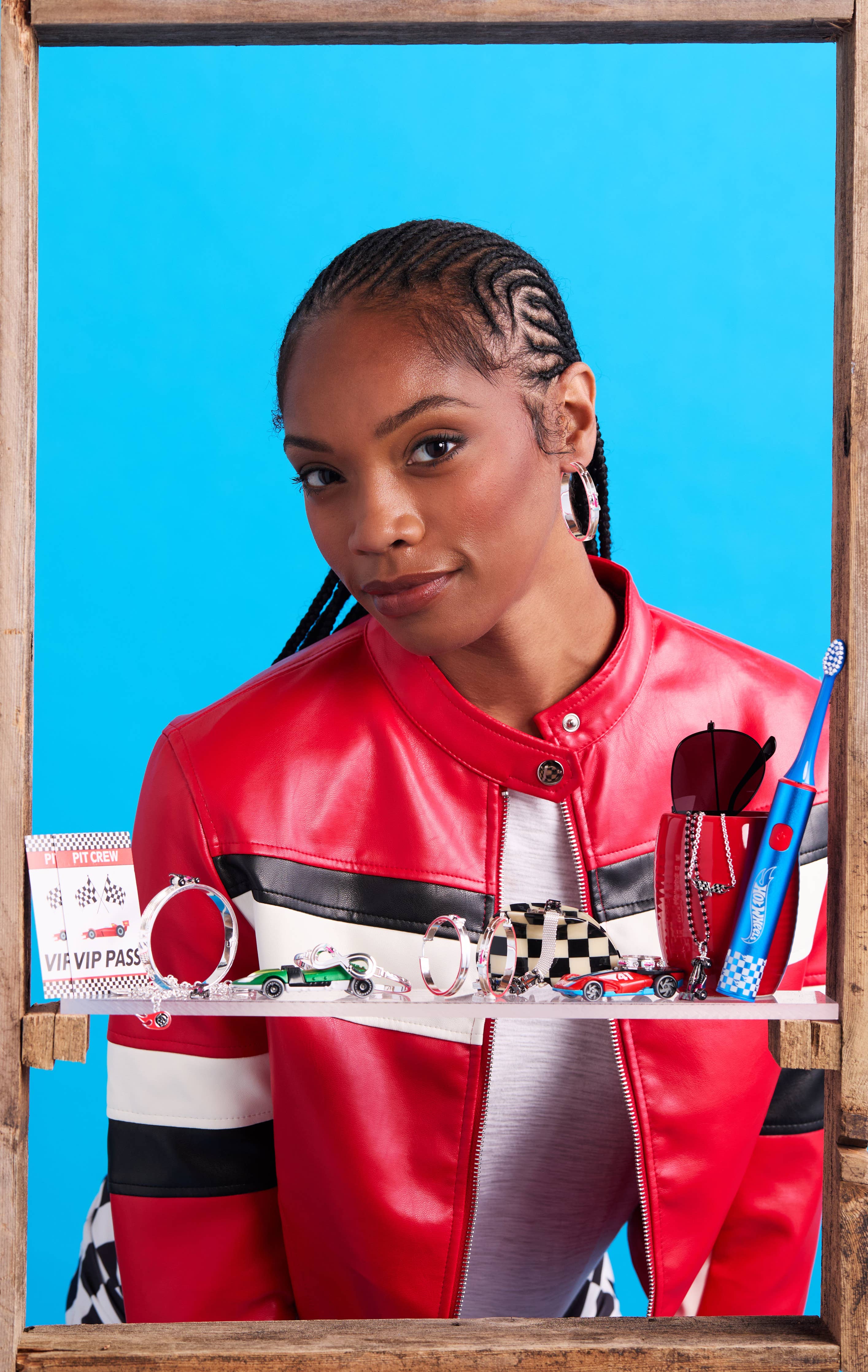 Hot Wheels™ Racecar Pendant Necklace