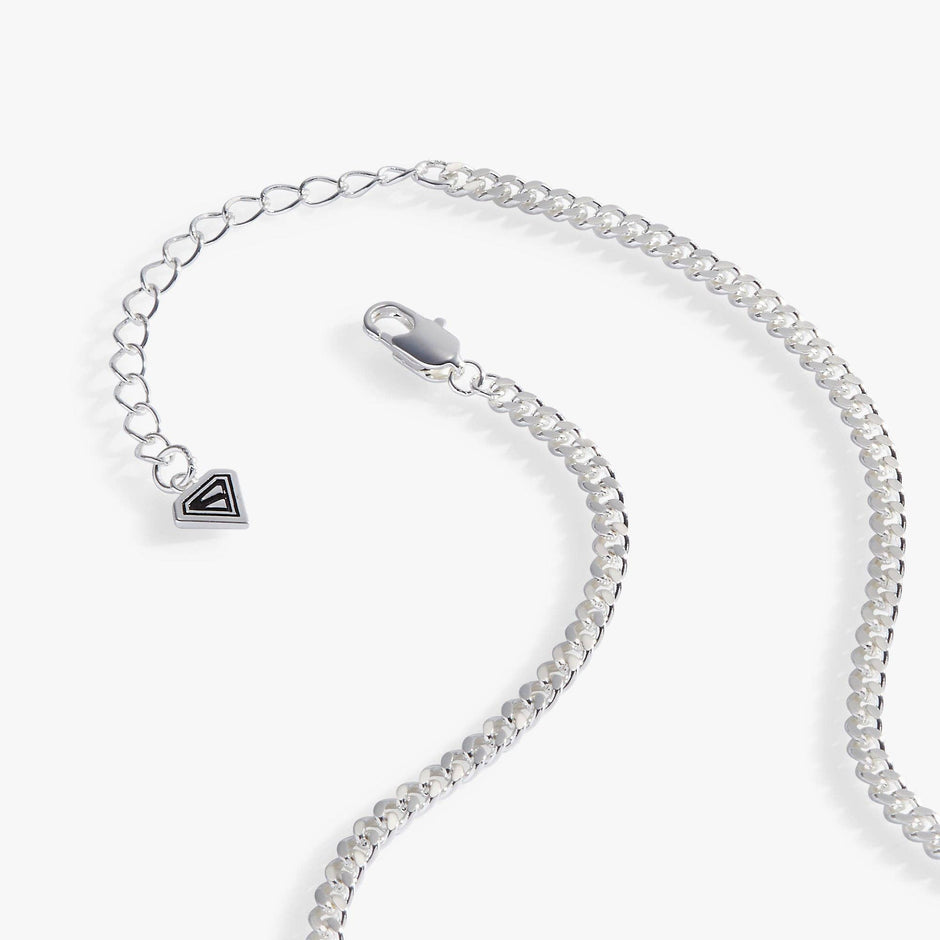 SUPERMAN™ Pave Logo Necklace
