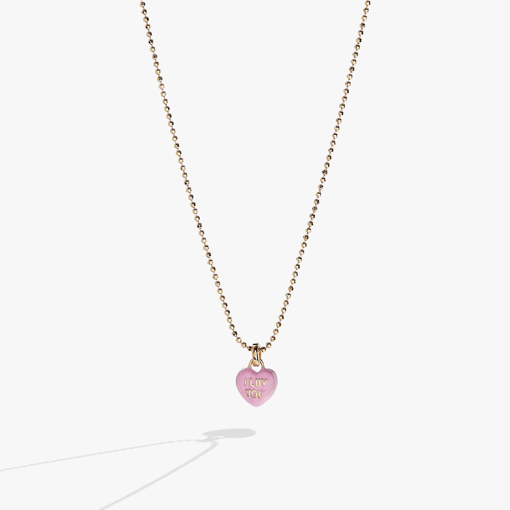 Sweethearts® 'I Luv You' Charm Necklace