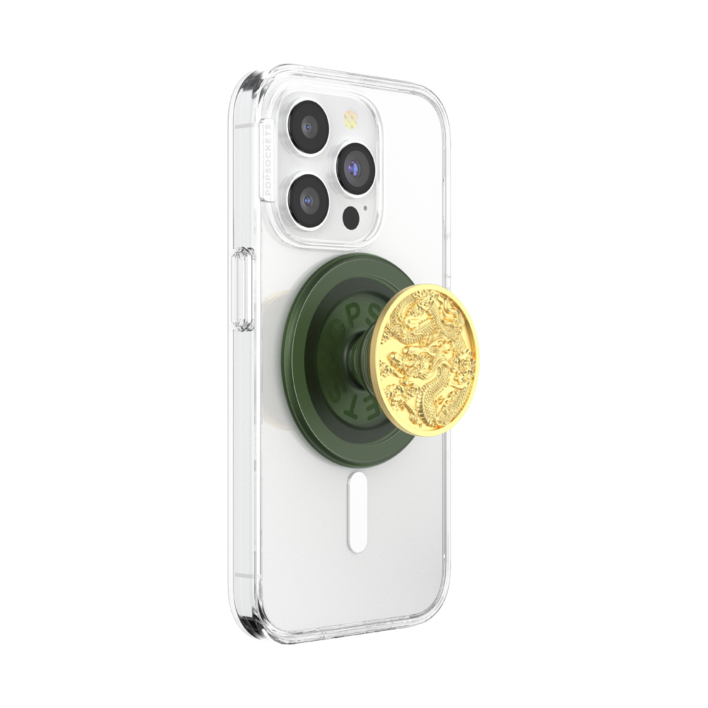 PopSockets MagSafe Phone Grip - Enamel Dragon