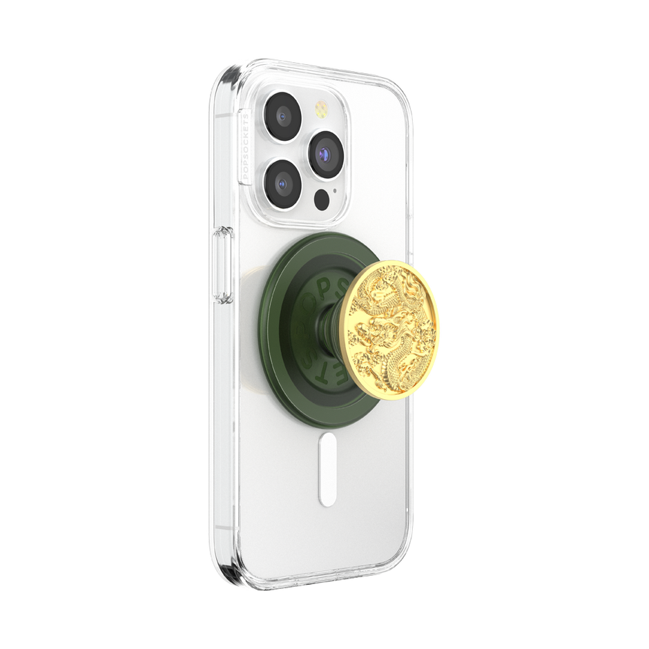 PopSockets MagSafe Phone Grip - Enamel Dragon