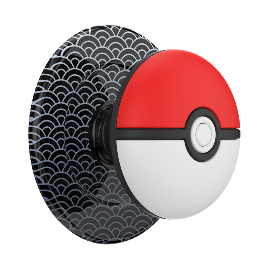 PopSockets MagSafe Phone Grip - Puffy Poké Ball Seigaiha