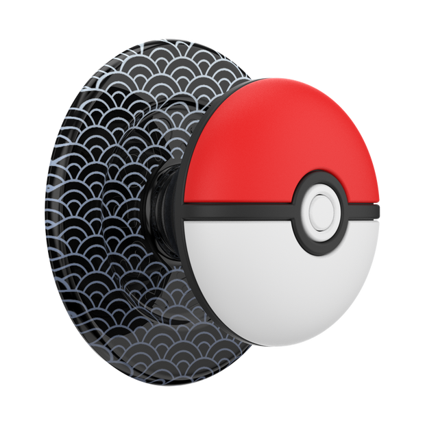 PopSockets MagSafe Phone Grip - Puffy Poké Ball Seigaiha