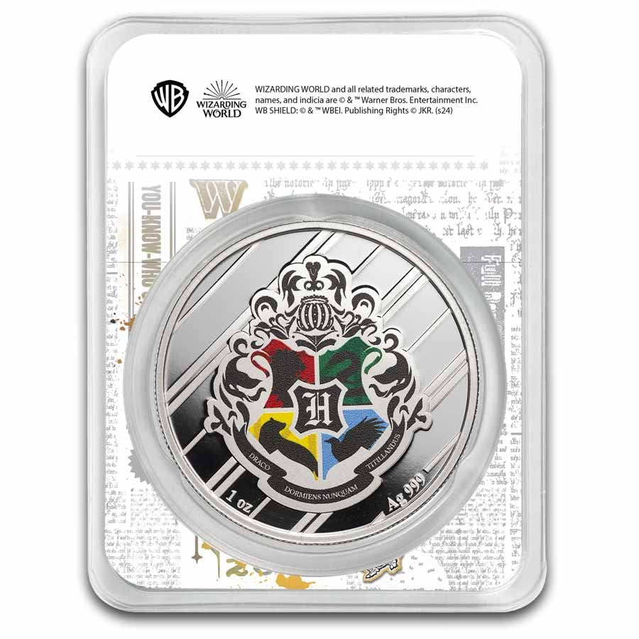 Harry Potter Hufflepuff 1oz Silver