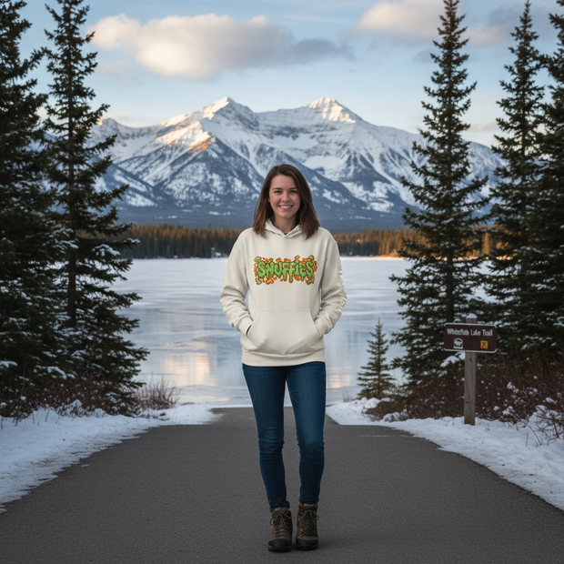 (Online Exclusive) SNUFFiES Garment-Dyed Slime Hoodie