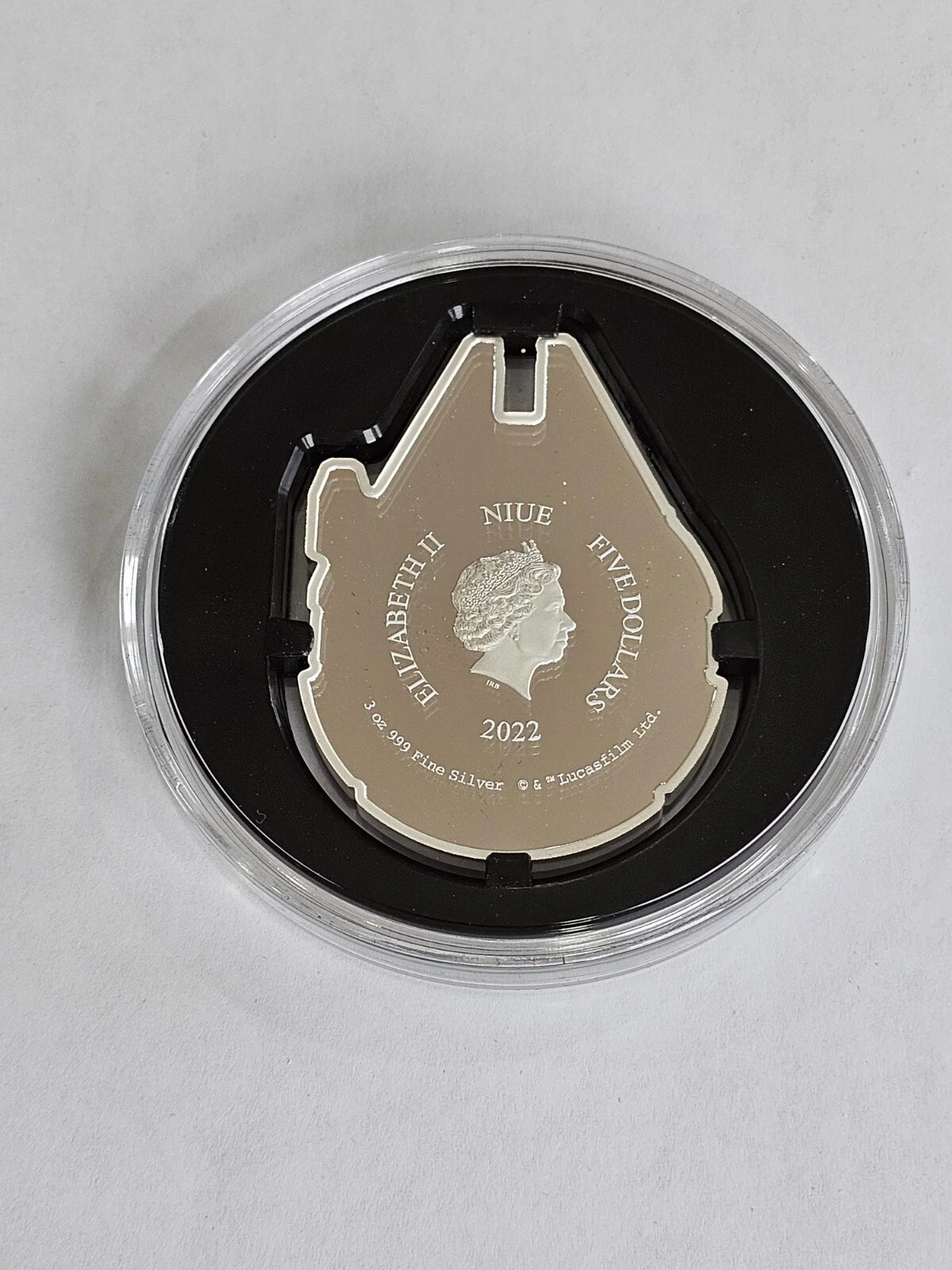 Star Wars Millennium Falcon 3oz Silver 2024